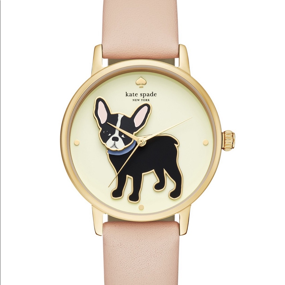 Kate Spade French Bulldog Watch